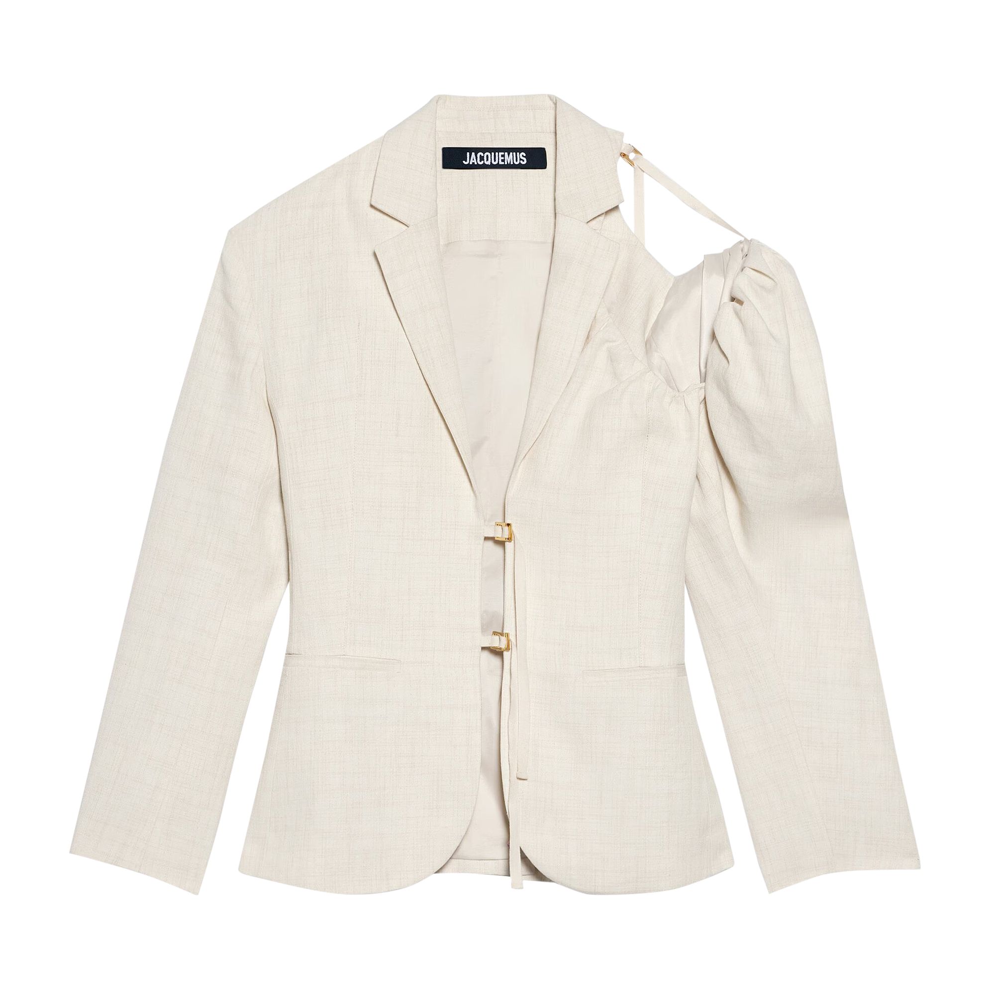 Pre-owned Jacquemus La Veste Galliga 'off White' | Women's Size 40