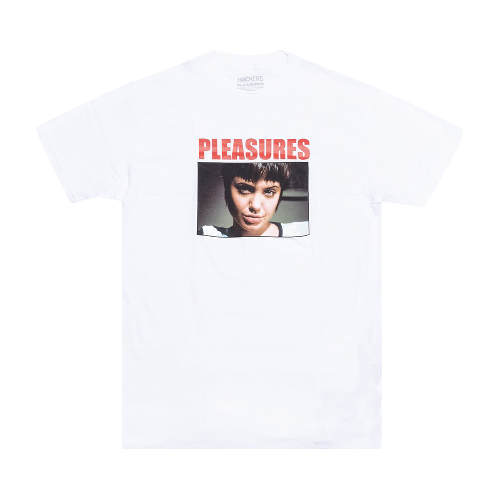 Pre-owned Pleasures Kate T-shirt 'white'