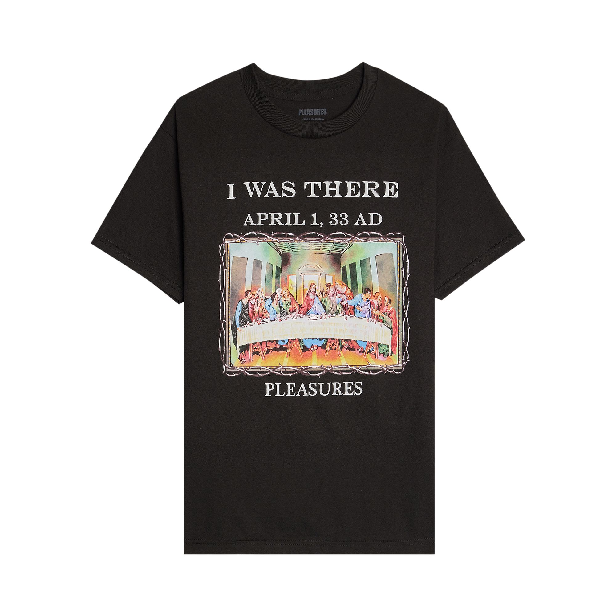 PLEASURES PLEASURES SUPPER T-SHIRT 'BLACK'