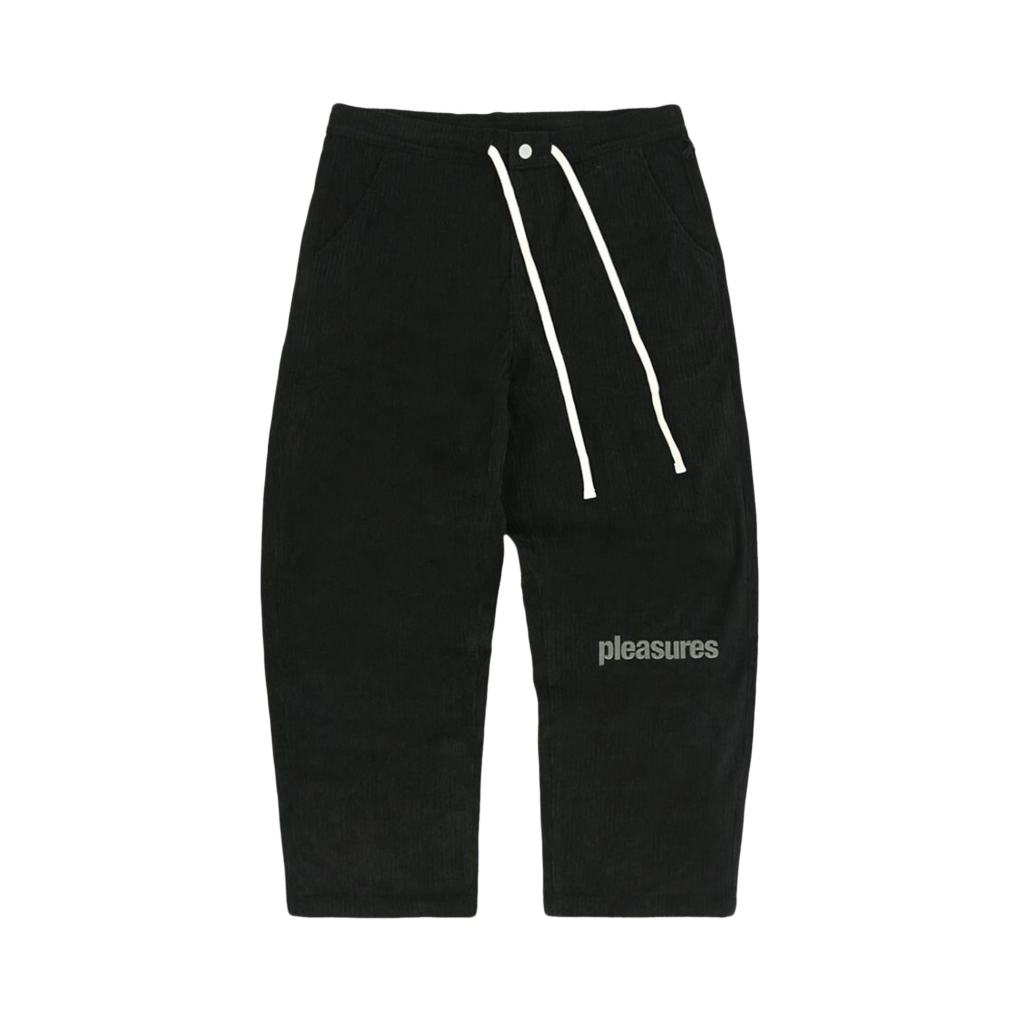 PLEASURES PLEASURES LEVY CORDUROY WIDE PANTS 'BLACK'