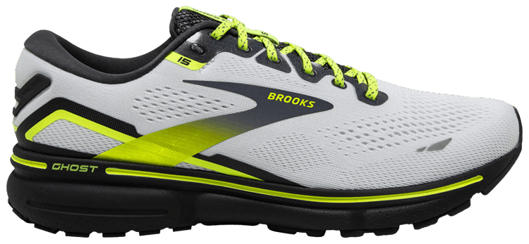 Brooks Wmns Ghost 15 White Nightlife