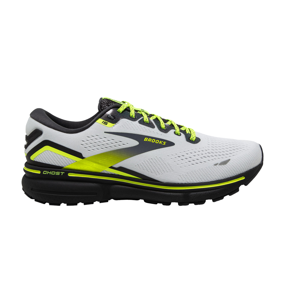 Pre-owned Brooks Wmns Ghost 15 'white Nightlife'