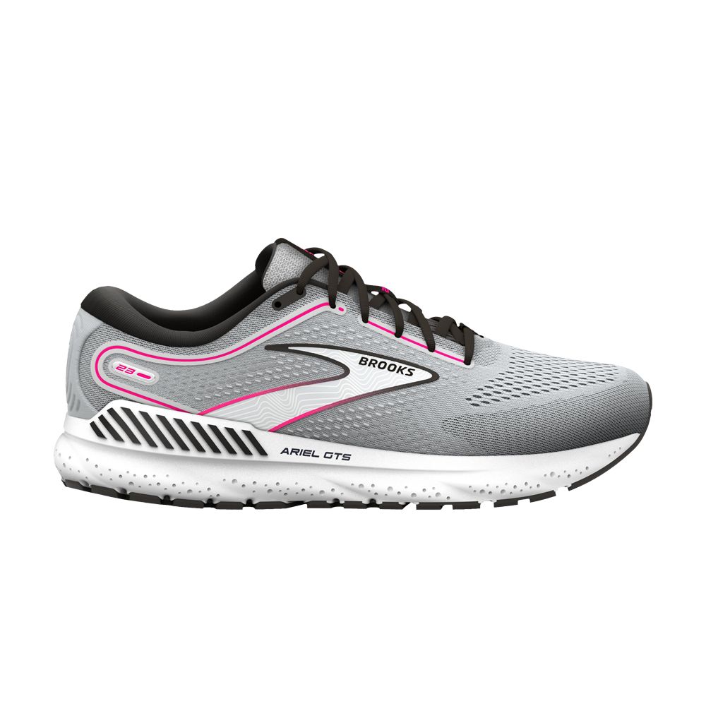 Pre-owned Brooks Wmns Ariel Gts 23 'grey Pink' | Women's Size 10.5 In Gray