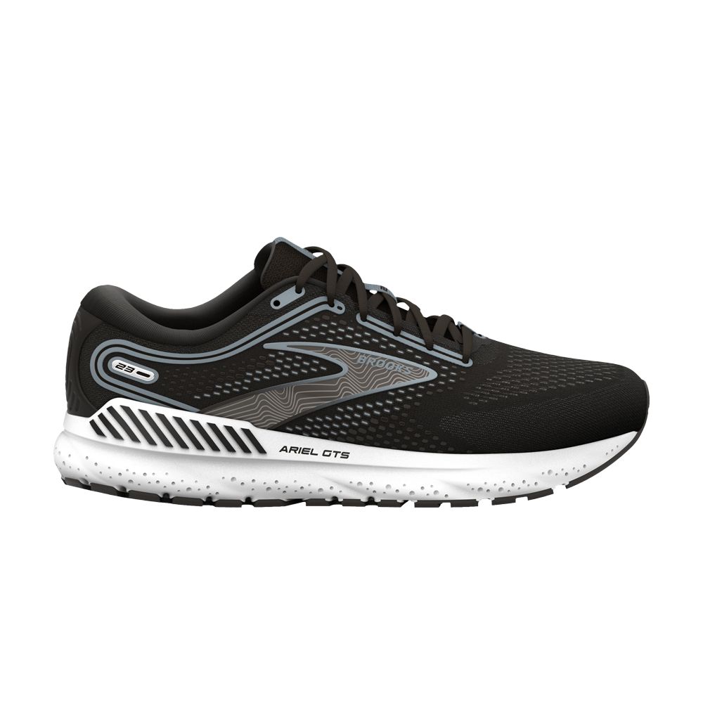 Pre-owned Brooks Wmns Ariel Gts 23 'black Grey' | Women's Size 11