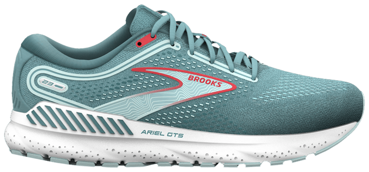 Brooks Wmns Ariel GTS 23 Nile Blue Bittersweet