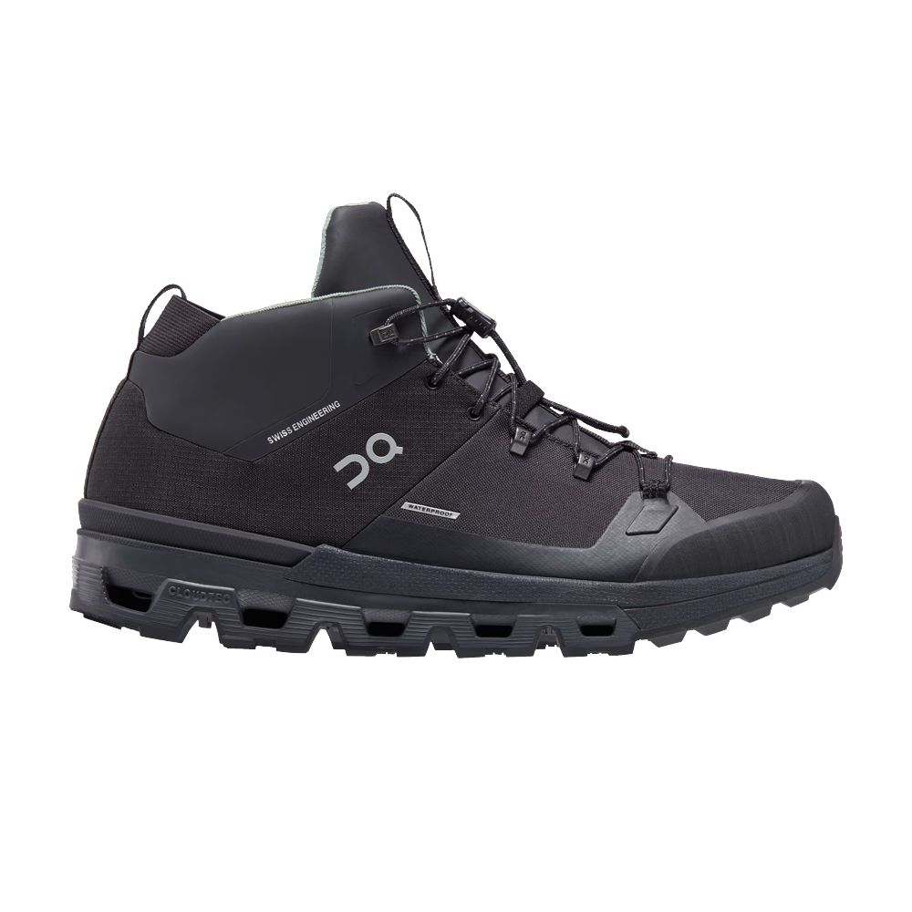 Pre-owned On Cloudtrax Waterproof 'black'