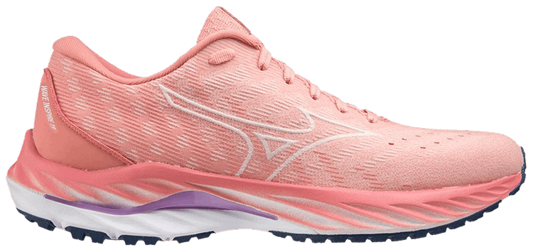 Mizuno Wmns Wave Inspire 19 SSW Peach Bud Vaporous Grey