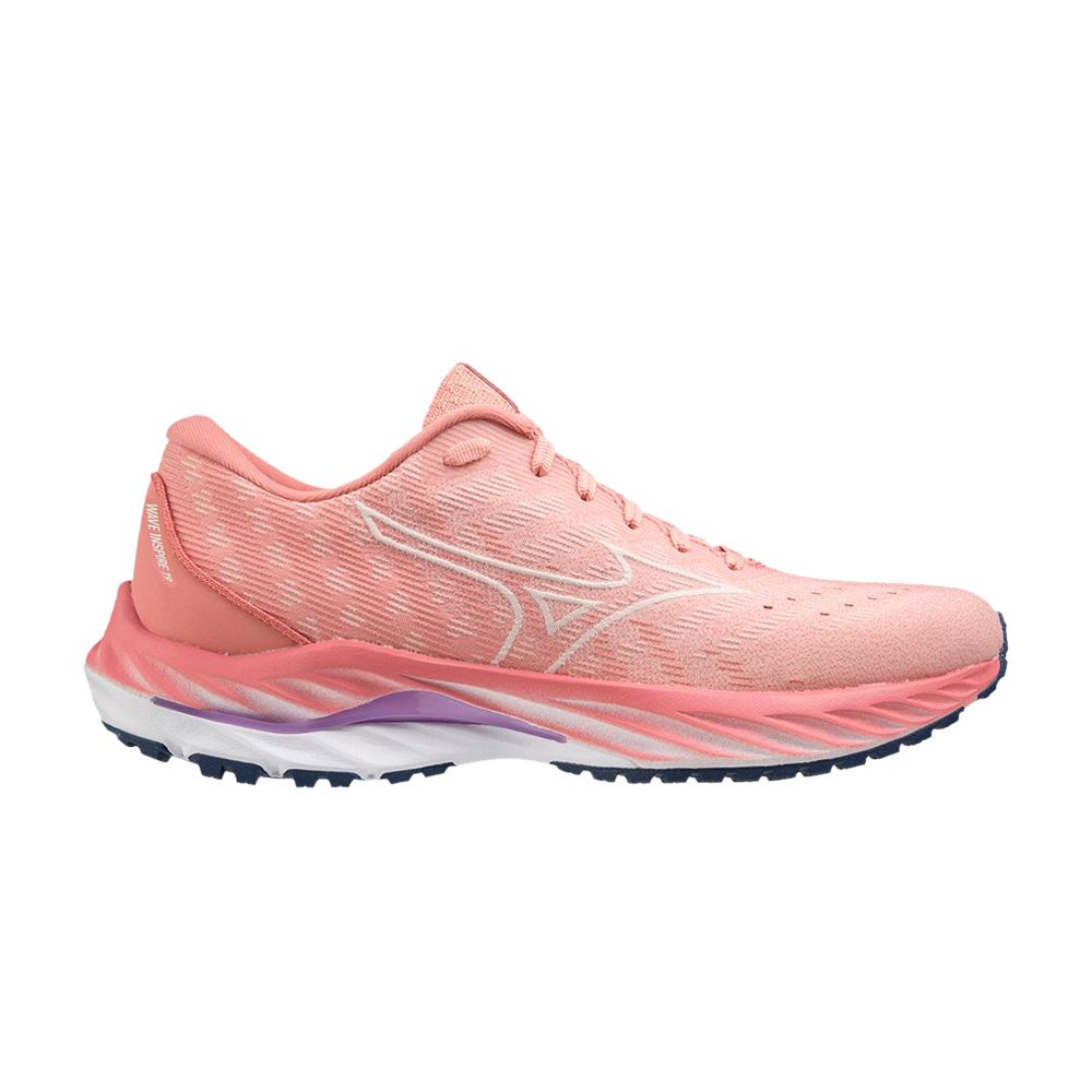Mizuno Wmns Wave Inspire 19 SSW 'Peach Bud Vaporous Grey' | Pink | Women's Size 6 - 411399-22VG