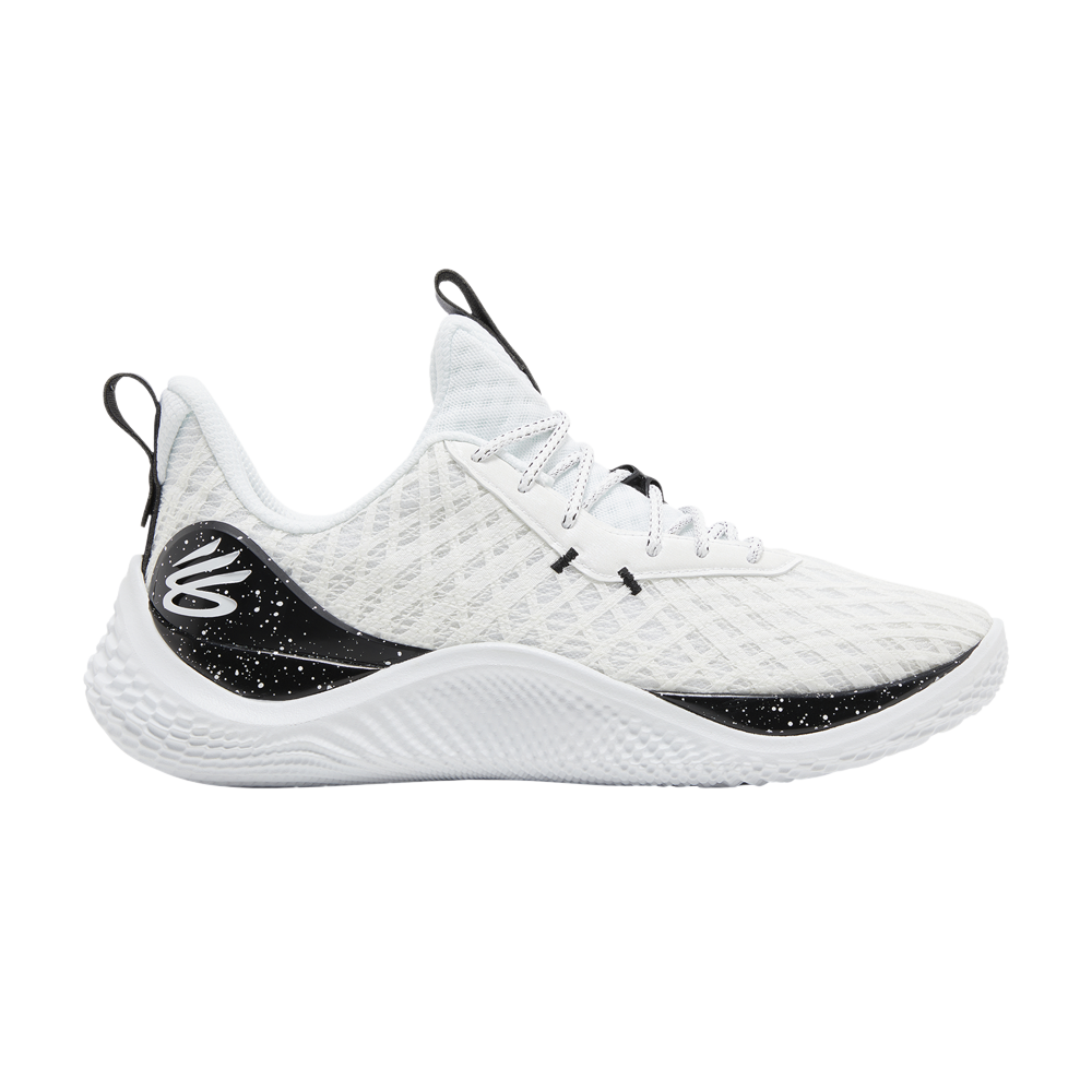 Pre-owned Curry Brand Curry Flow 10 Team 'white Black'