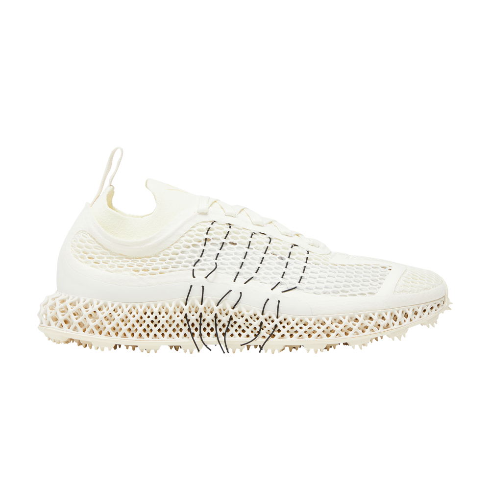 Pre-owned Adidas Originals Y-3 Runner 4d Halo 'off White' In Cream