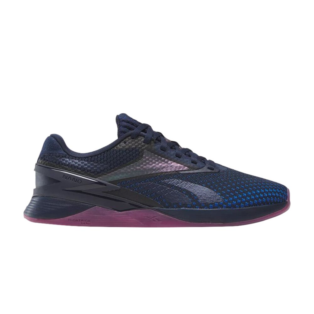Pre-owned Reebok Wmns Nano X3 'vector Navy Proud Pink' In Blue
