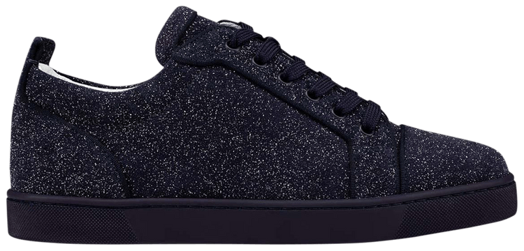 Christian Louboutin Louis Junior Orlato Flat 'Ink Glitter'