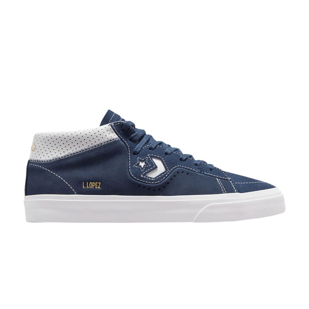 Converse Louie Lopez Pro Mid Suede 'Navy' | Blue | Men's Size 9 - A06235C
