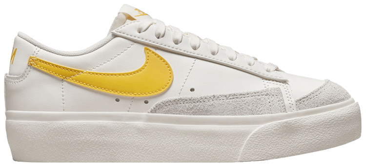 Nike Wmns Blazer Low Platform Sail Vivid Sulfur