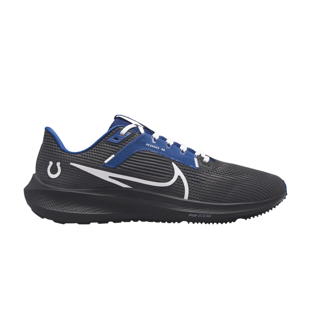 Pre-owned Nike Nfl X Air Zoom Pegasus 40 'indianapolis Colts' In Black