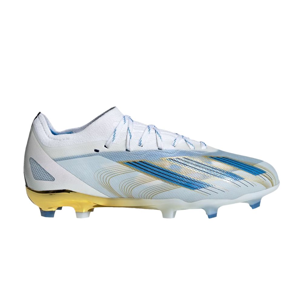Pre-owned Adidas Originals Adidas X Crazyfast Messi.1 Fg J 'las Estrellas' | White | Kid's Size 6