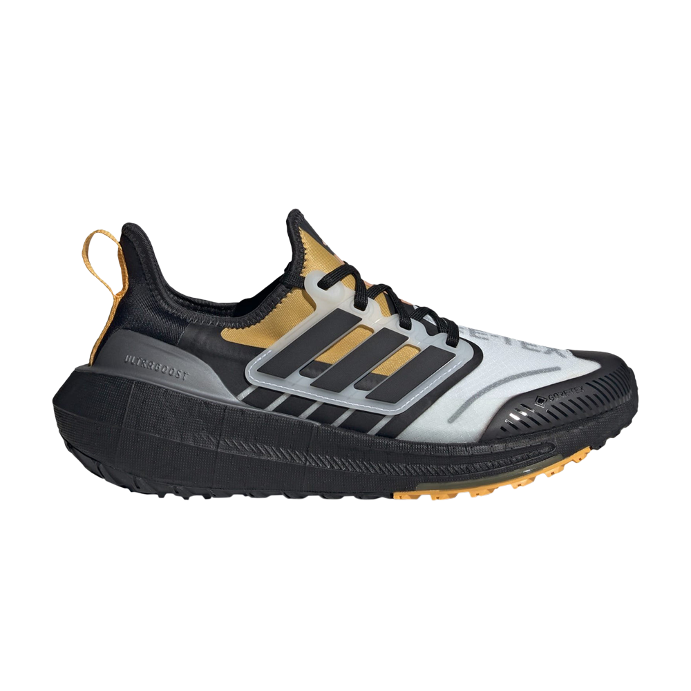 Pre-owned Adidas Originals Wmns Ultraboost Light Gore-tex 'chalk White Preloved Yellow' In Grey