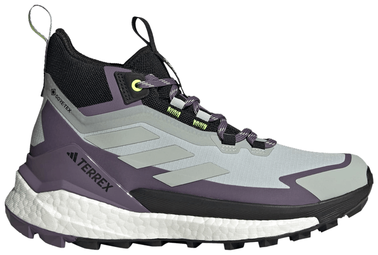 Adidas Wmns Terrex Free Hiker 2 GORE TEX Wonder Silver Lucid Lemon