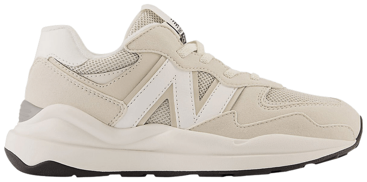 New Balance 5740 Bungee Little Kid Wide Moonbeam