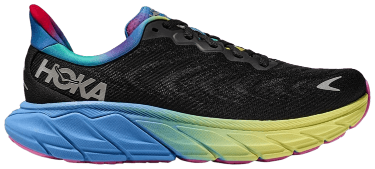 HOKA Arahi 6 Black Rainbow