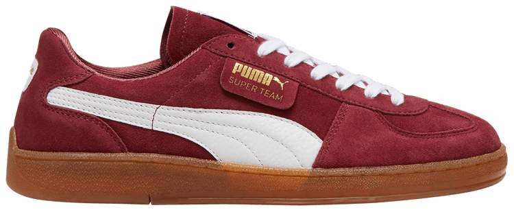 Buy Super Team Suede Team Regal Red Gum 397514 03 GOAT AU