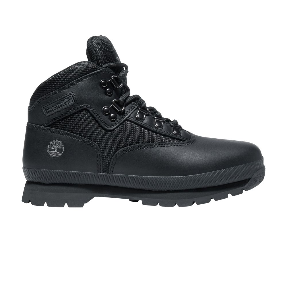 Pre-owned Timberland Euro Hiker Mid Junior 'black' | Kid's Size 5