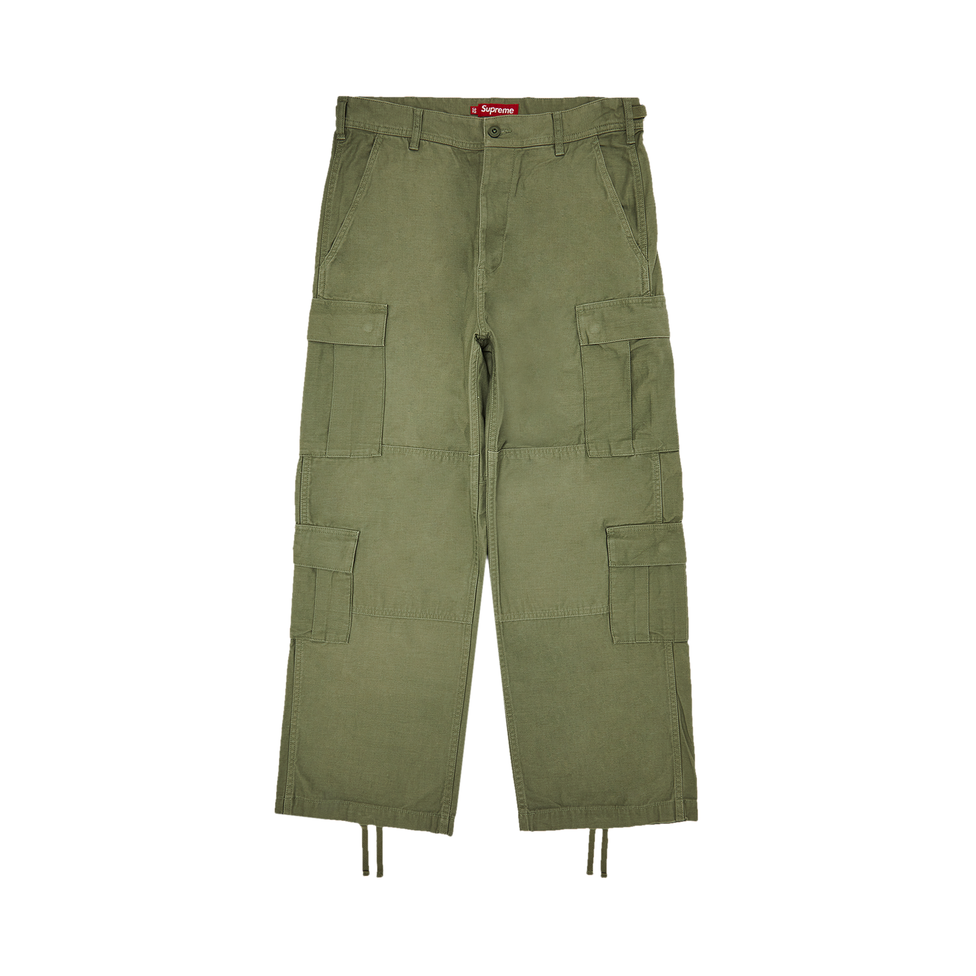 Pre-owned Supreme Cargo Pant 'olive' In Green