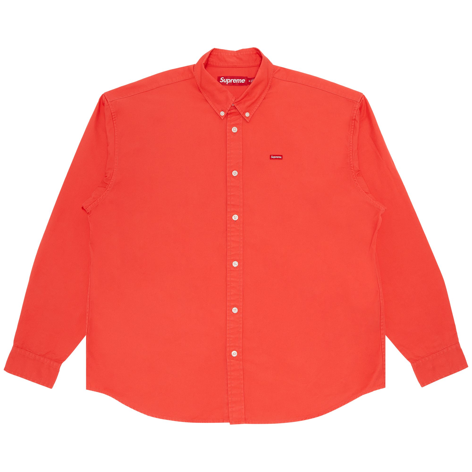 Pre-owned Supreme Small Box Shirt 'coral' | Orange | Men's Size M