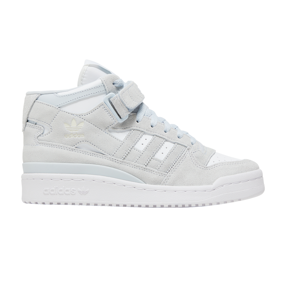Pre-owned Adidas Originals Wmns Forum Mid 'halo Blue White'