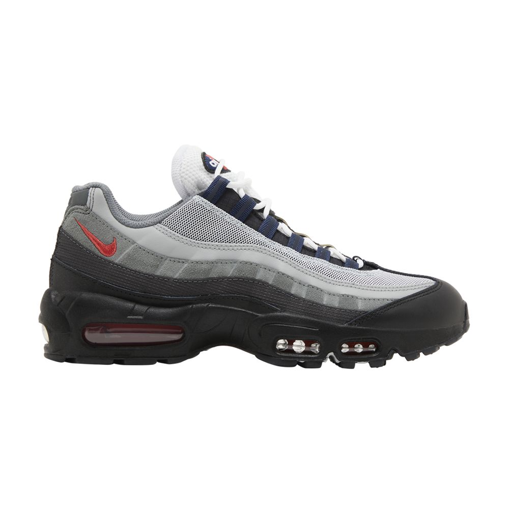 NIKE AIR MAX 95 'SMOKE GREY TRACK RED'