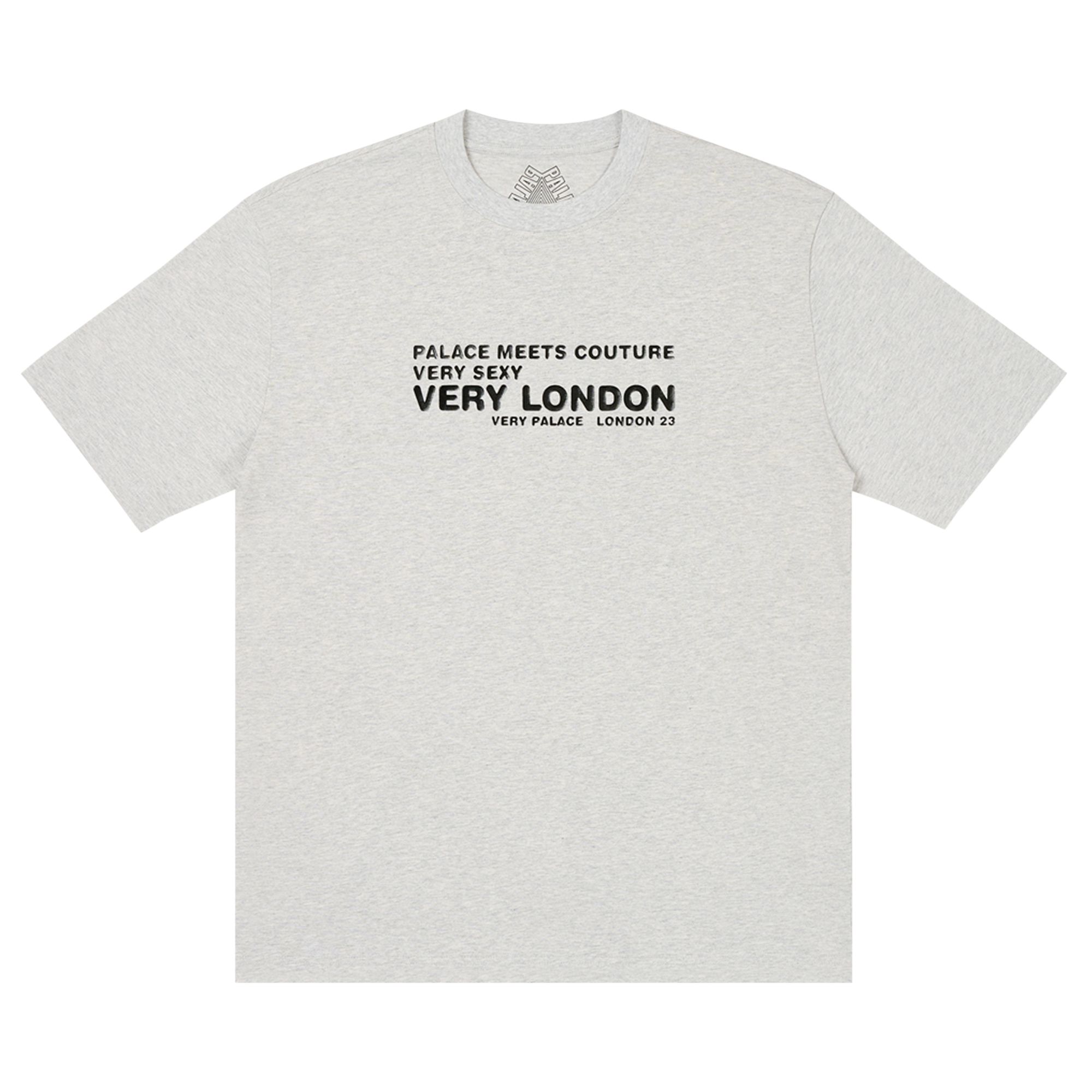 Pre-owned Palace Very Sexy T-shirt 'grey Marl' | Men's Size L