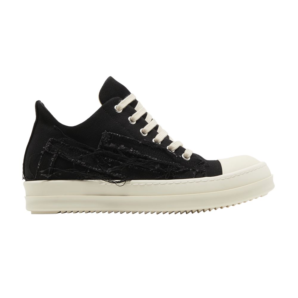 Pre-owned Rick Owens Wmns Edfu Drkshdw Slashed Low 'black Milk' | Women's Size 35