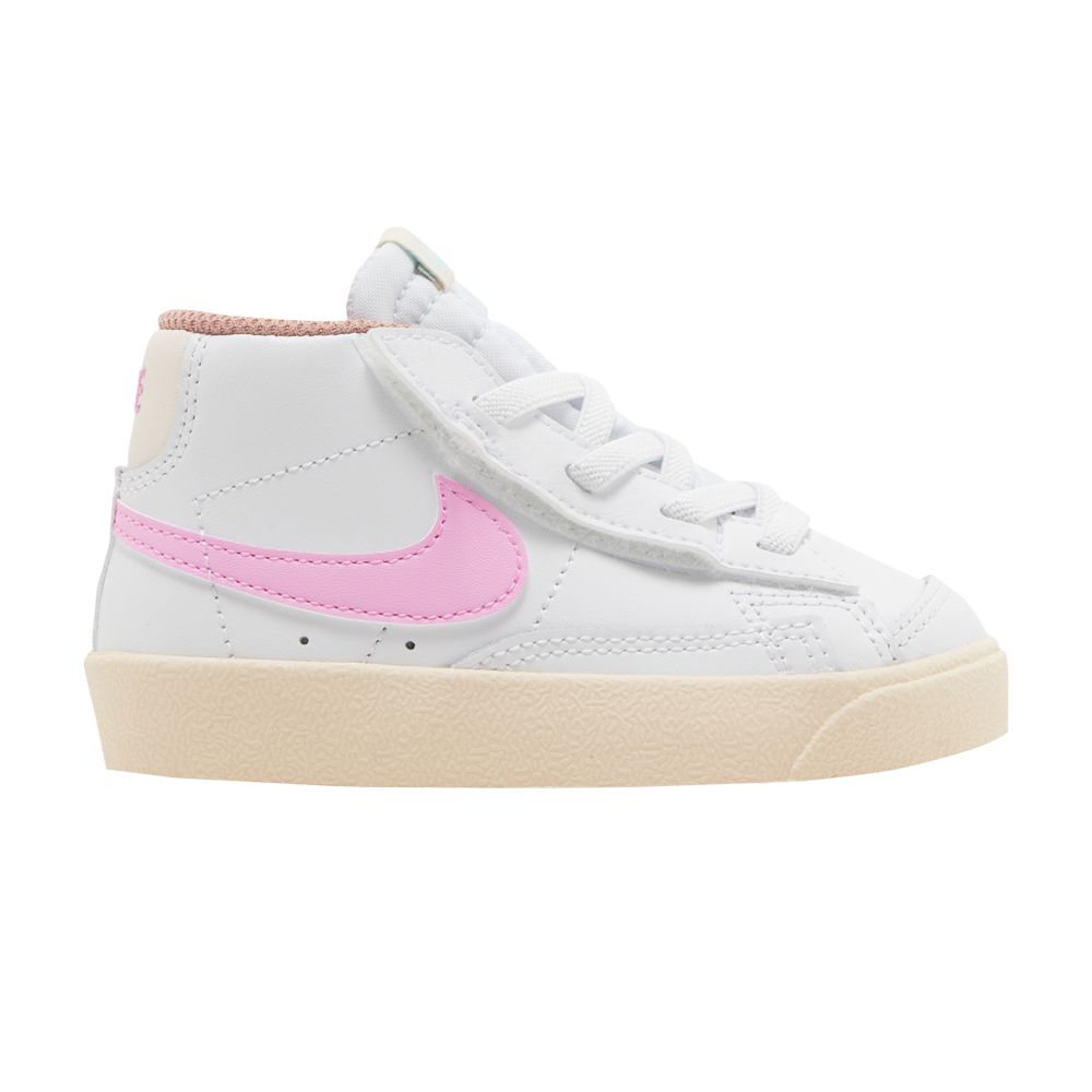 Pre-owned Nike Blazer Mid '77 Td 'white Pink Spell' | Infant Size 2