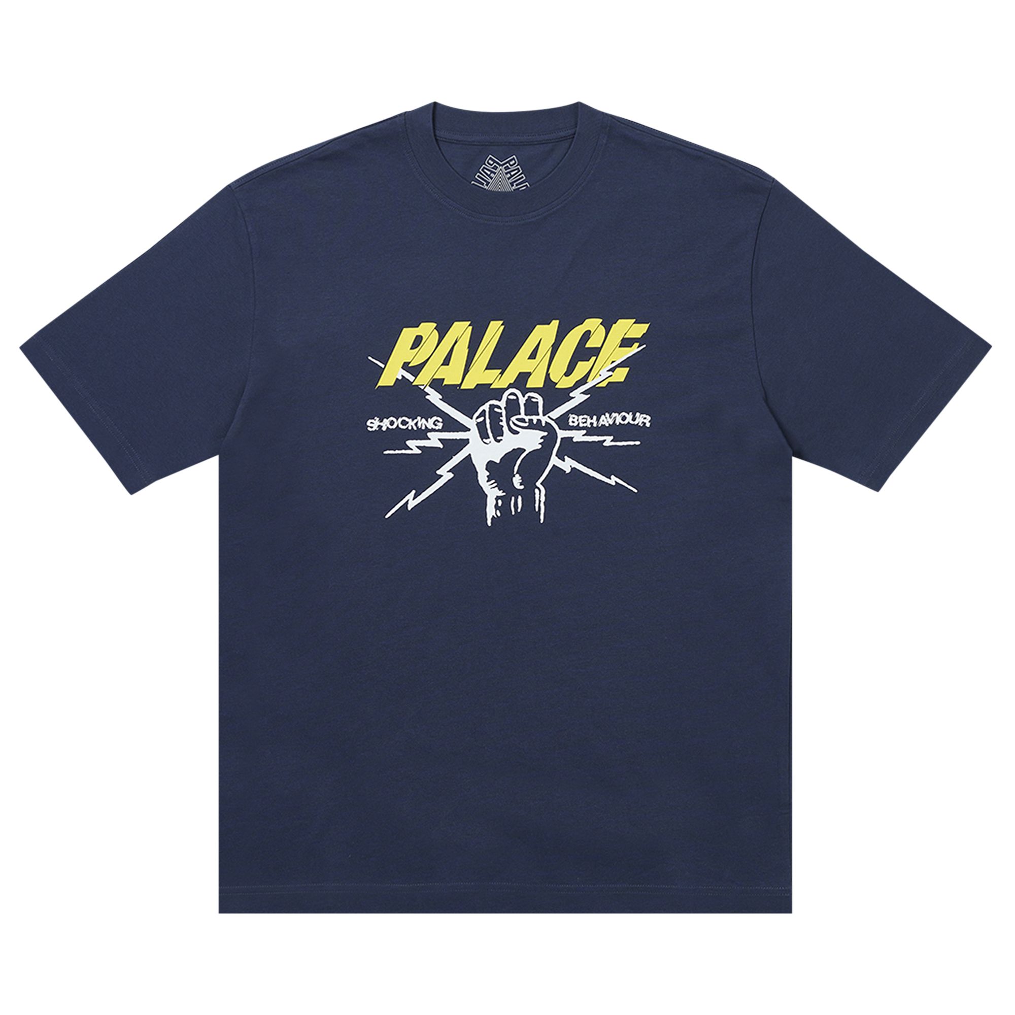 Palace Shocking Behaviour T-Shirt 'Navy' | Blue | Men's Size S