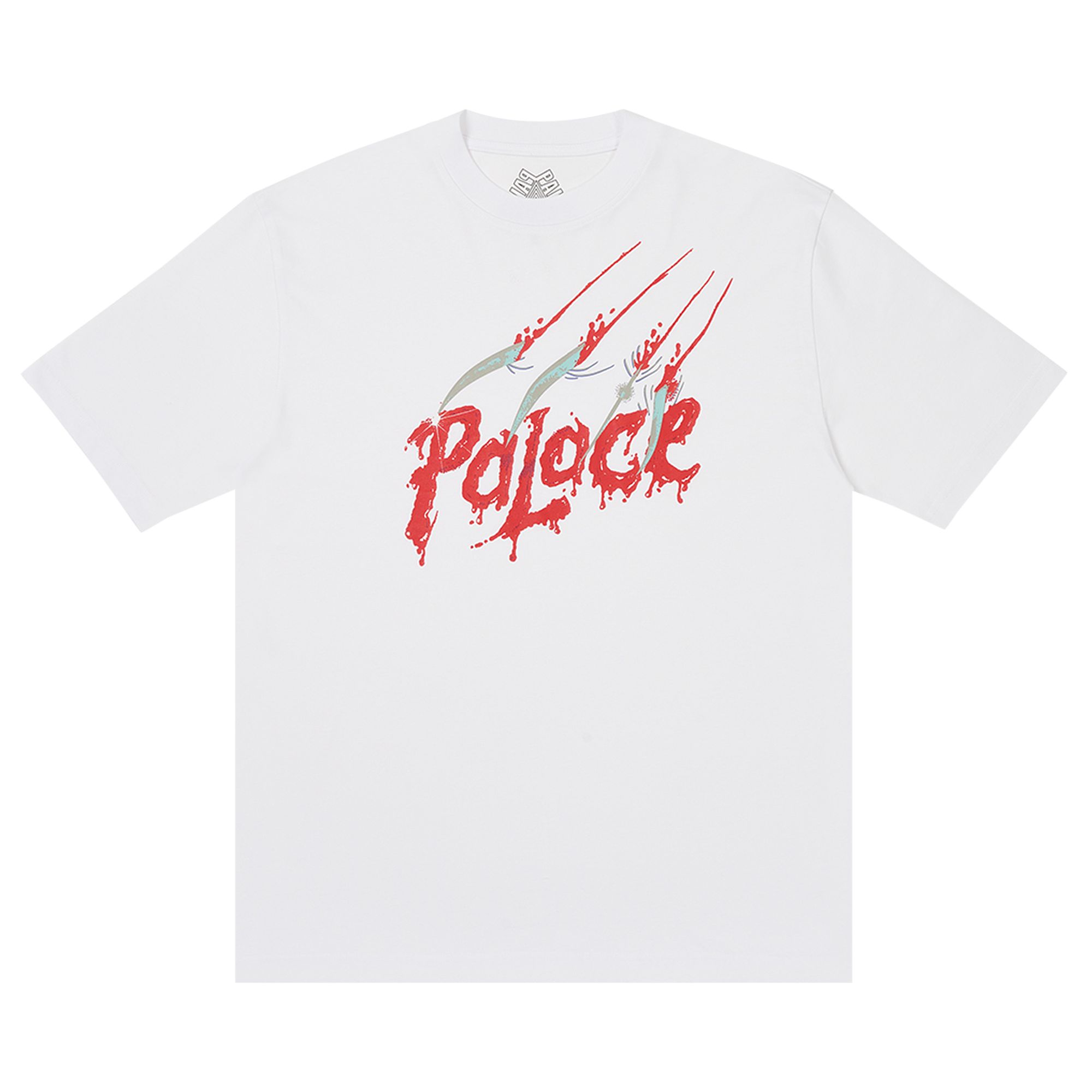 Palace Scratchy T-Shirt 'White' | Men's Size L