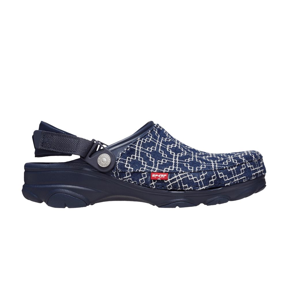 Crocs Levi's x Classic All-Terrain Clog 'Sashiko - Navy' | Blue | Men's Size 12