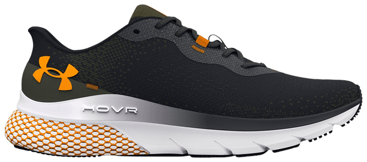 Under Armour HOVR Turbulence 2 2E Wide Black Formula Orange