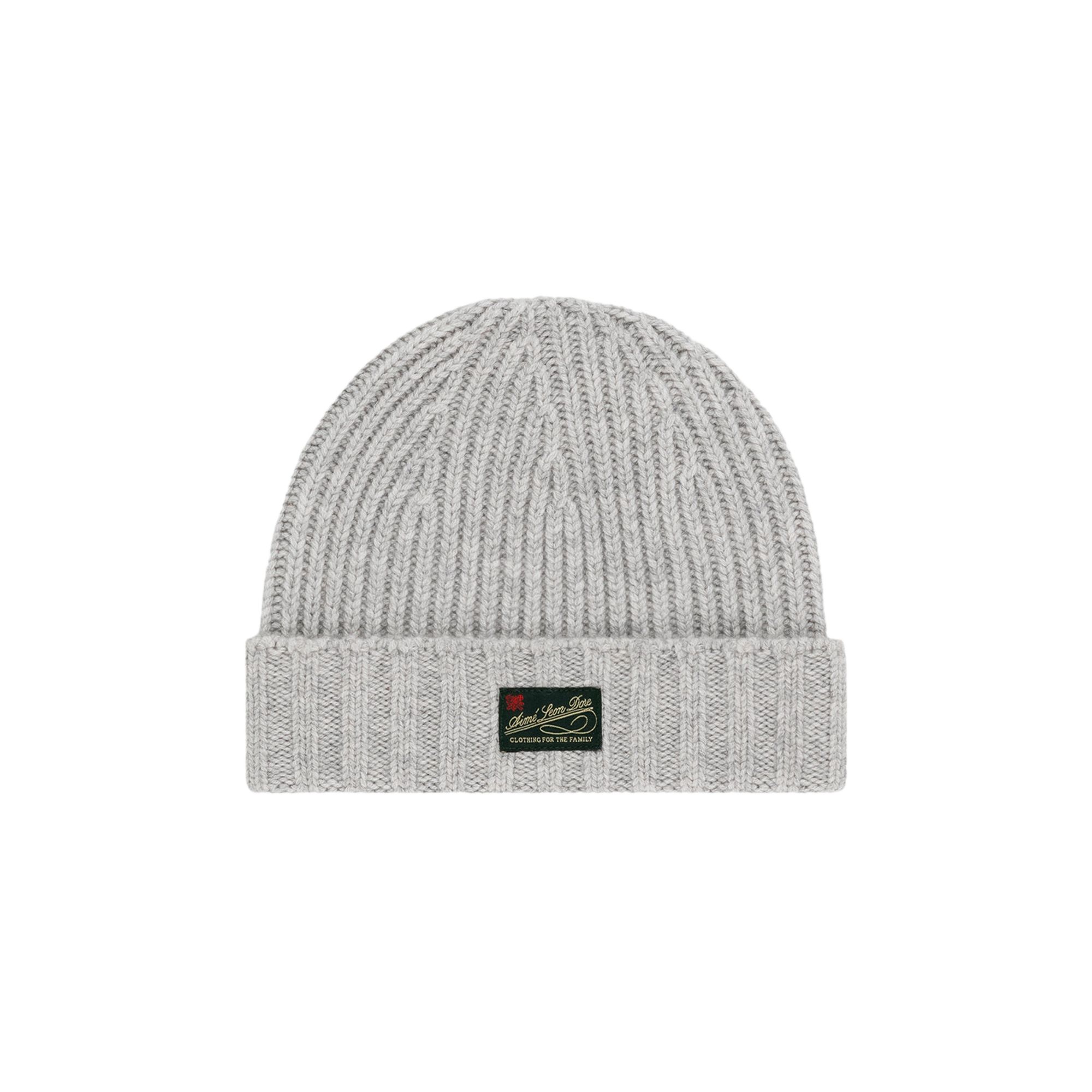 Pre-owned Aimé Leon Dore Cashmere Beanie 'grey' | Men's Size Onesize In Gray