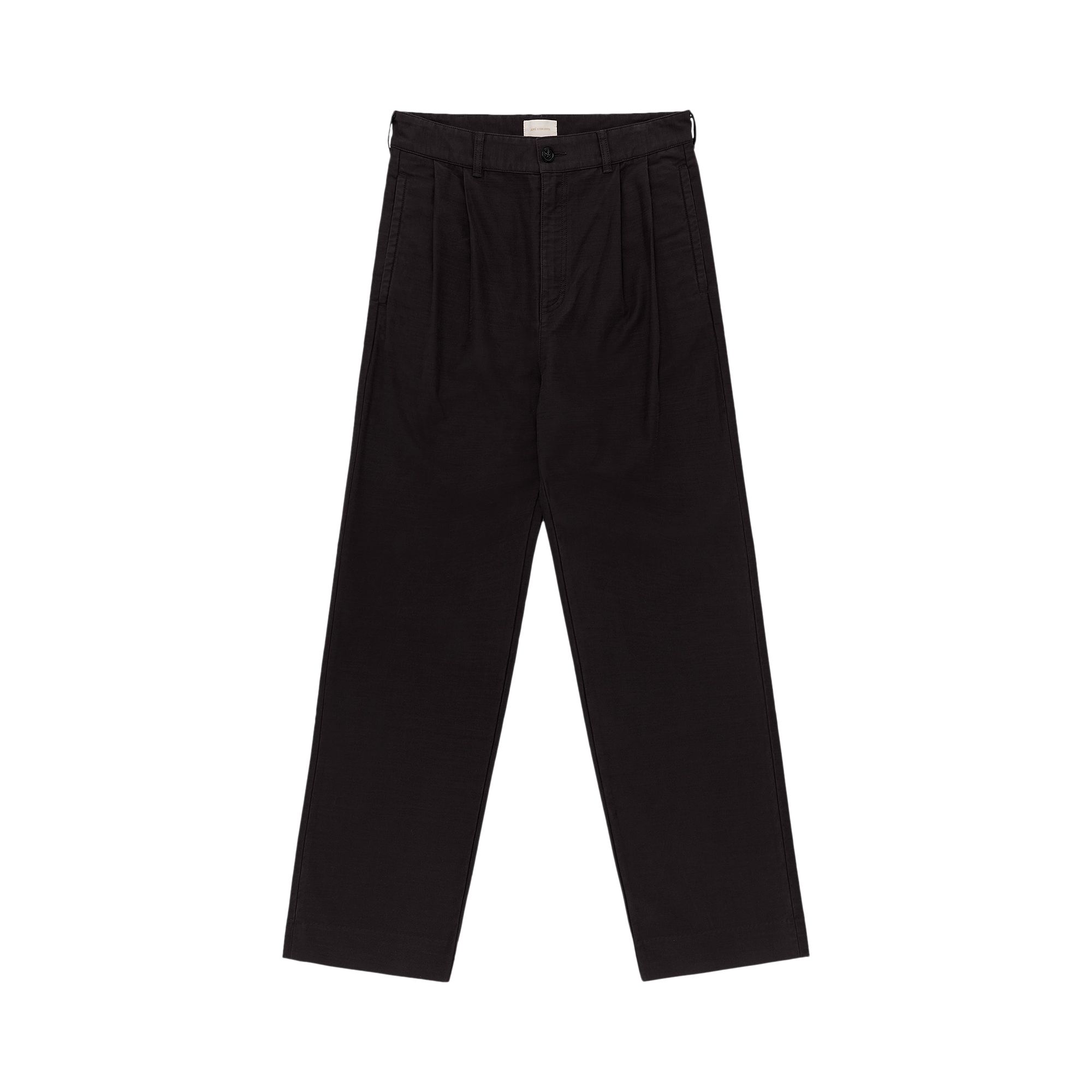Pre-owned Aimé Leon Dore Garment Dyed Double Pleated Pant 'jet Black' | Men's Size S