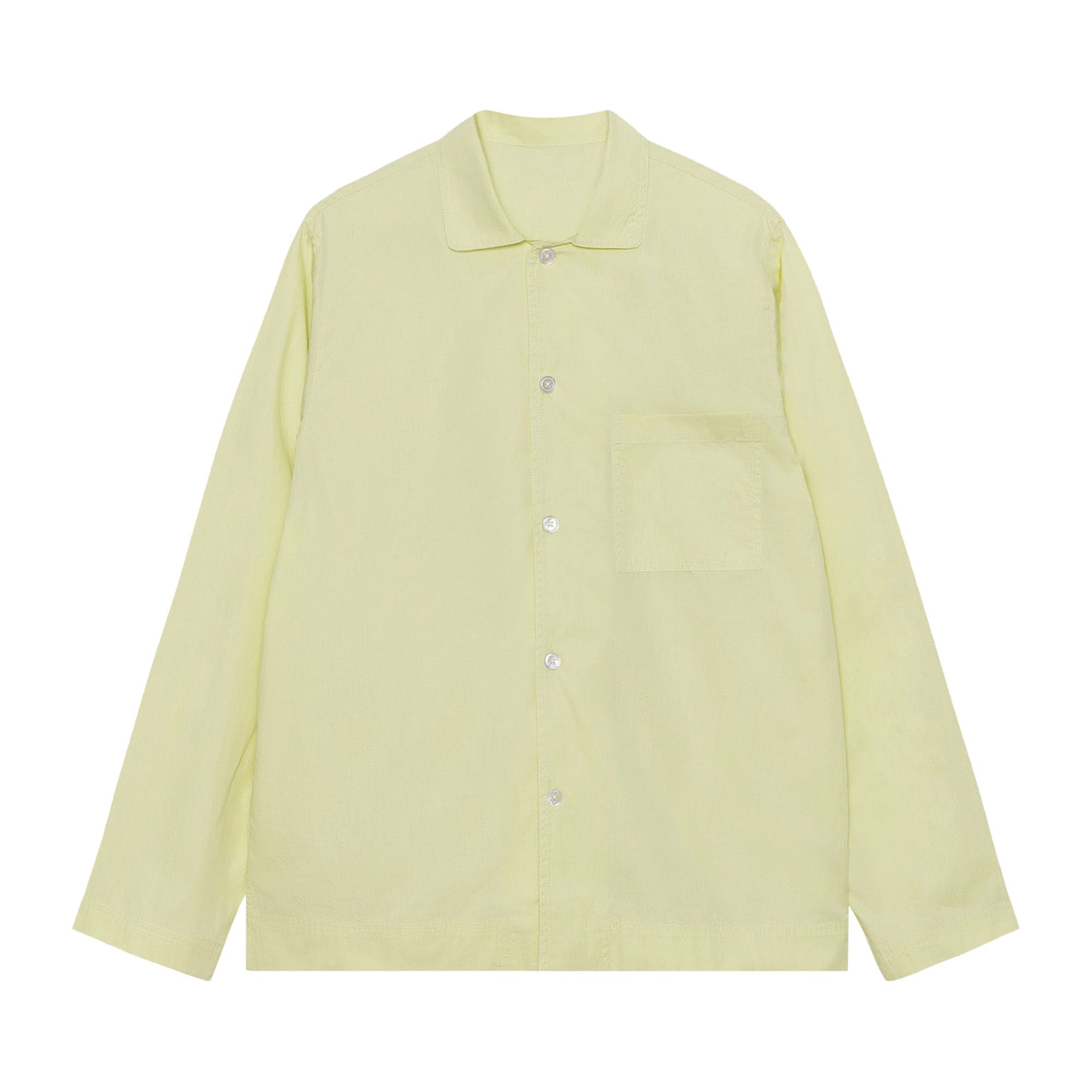Stussy x Tekla Poplin Pyjama Shirt 'Lime' | Green | Men's Size L