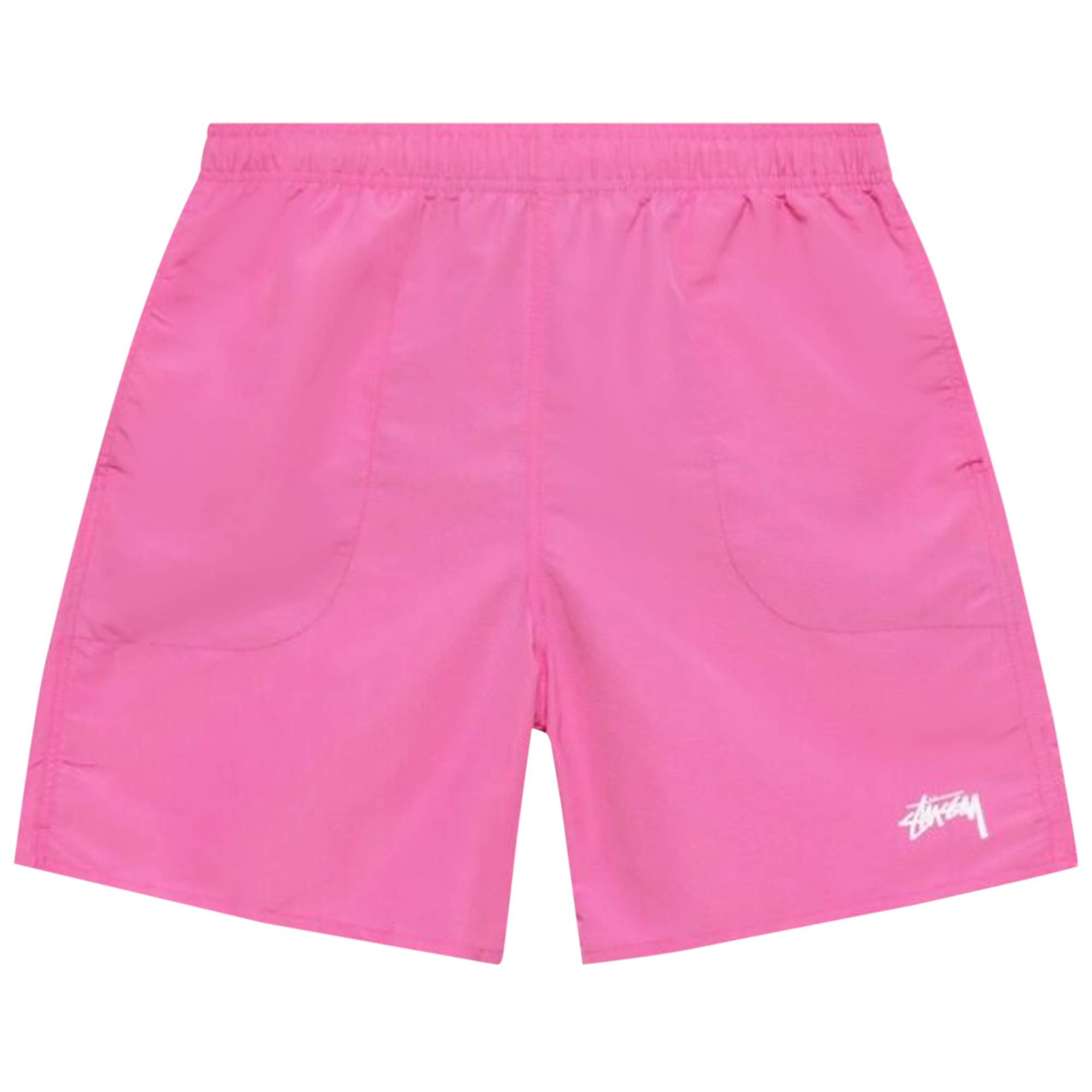 Pre-owned Stussy Stock Water Shorts 'hot Pink'