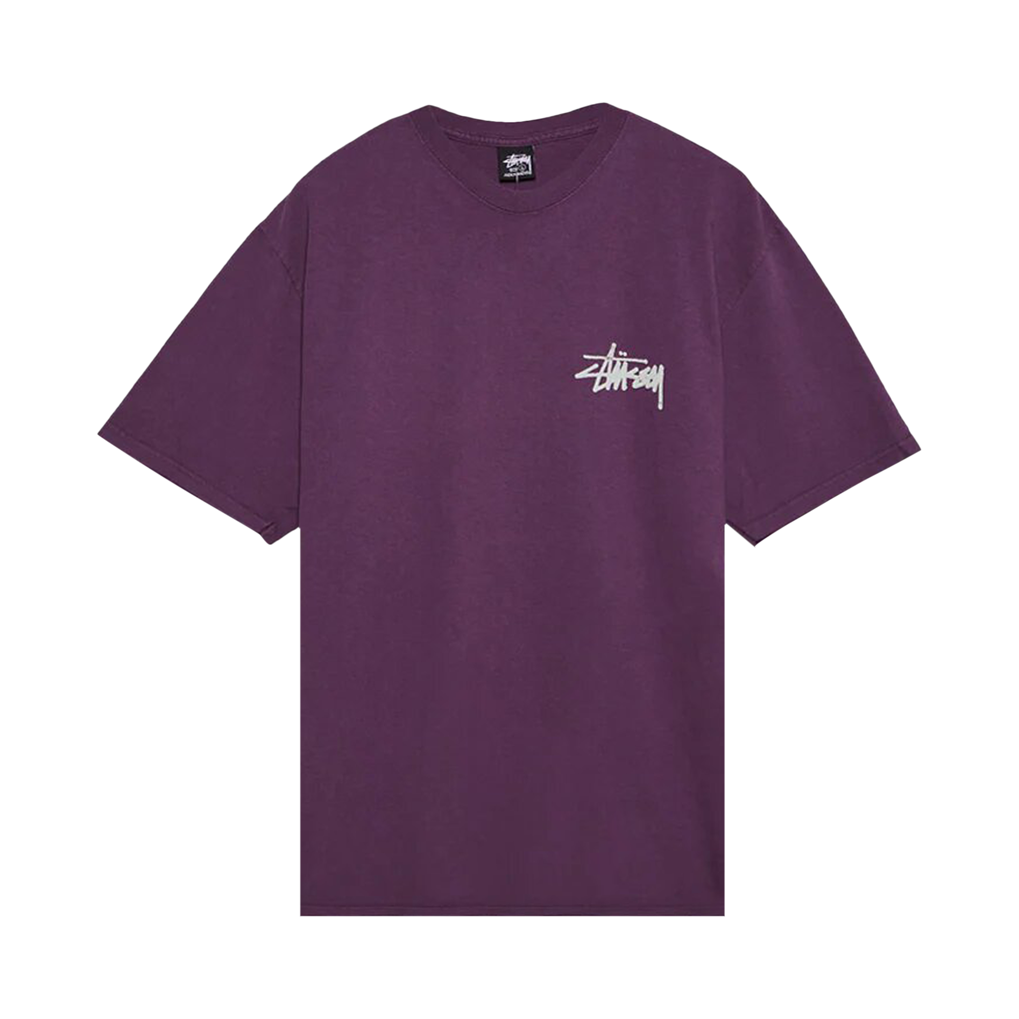 Pre-owned Stussy Old Phone Pigment Dyed T-shirt 'purple'