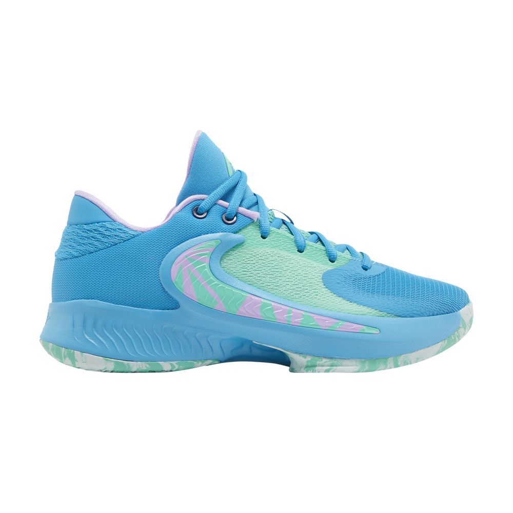 Nike Zoom Freak 4 GS 'Birthstone' | Blue | Kid's Size 7