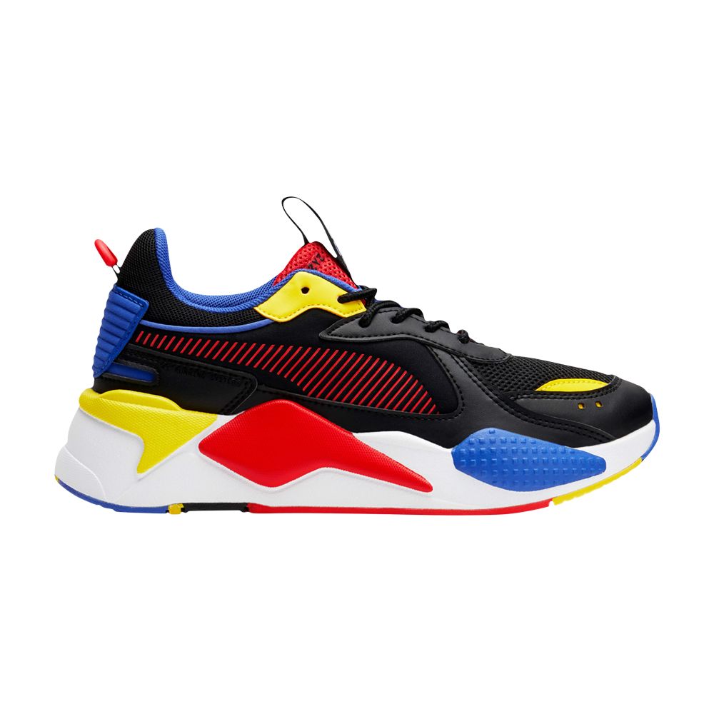 Pre-owned Puma Rs-x Core Jr 'black Poppy Red Blue' | Kid's Size 7