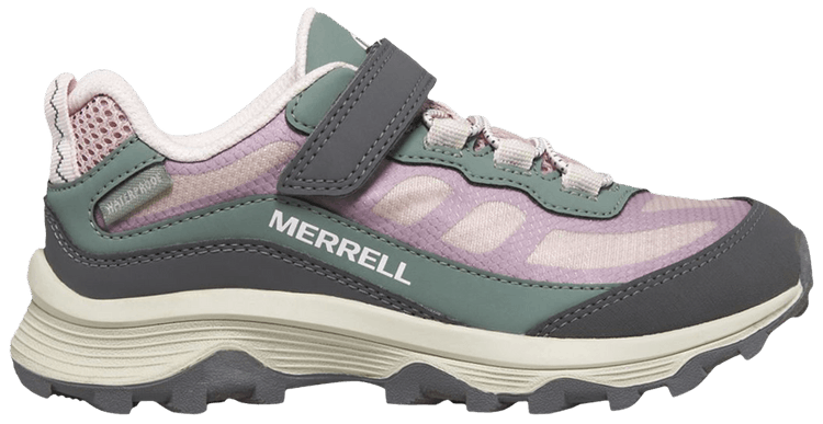 Merrell Moab Speed Low AC Big Kid Olive Dusty Pink