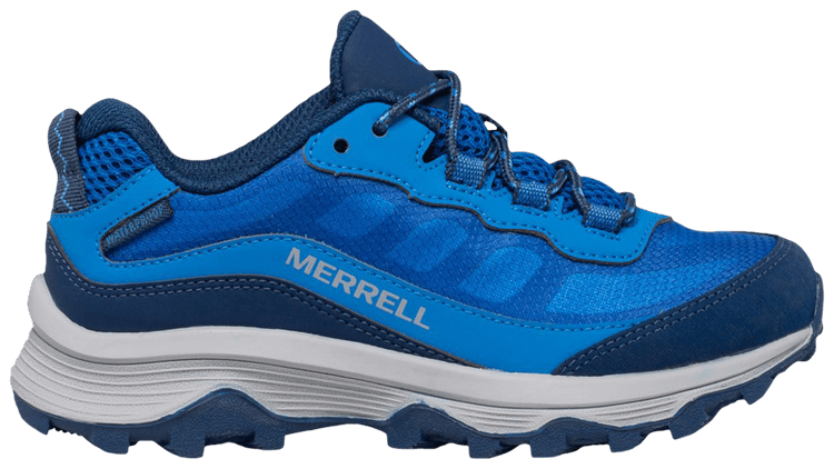 Merrell Moab Speed Low Big Kid Navy Royal
