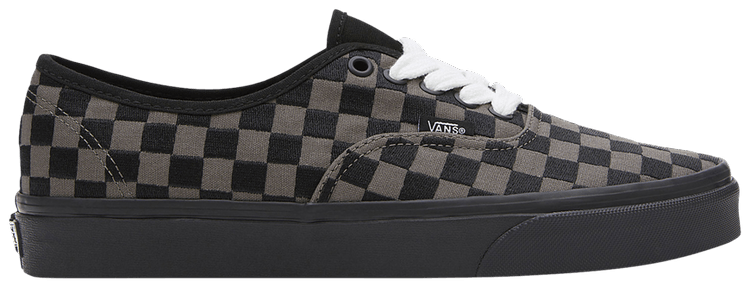 Vans authentic checkerboard black online