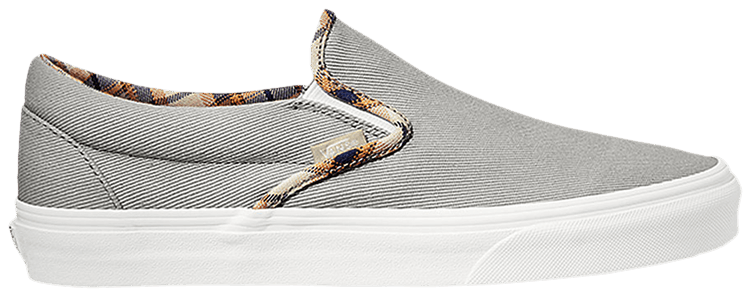 Vans Classic Slip On Field Daze   Drizzle