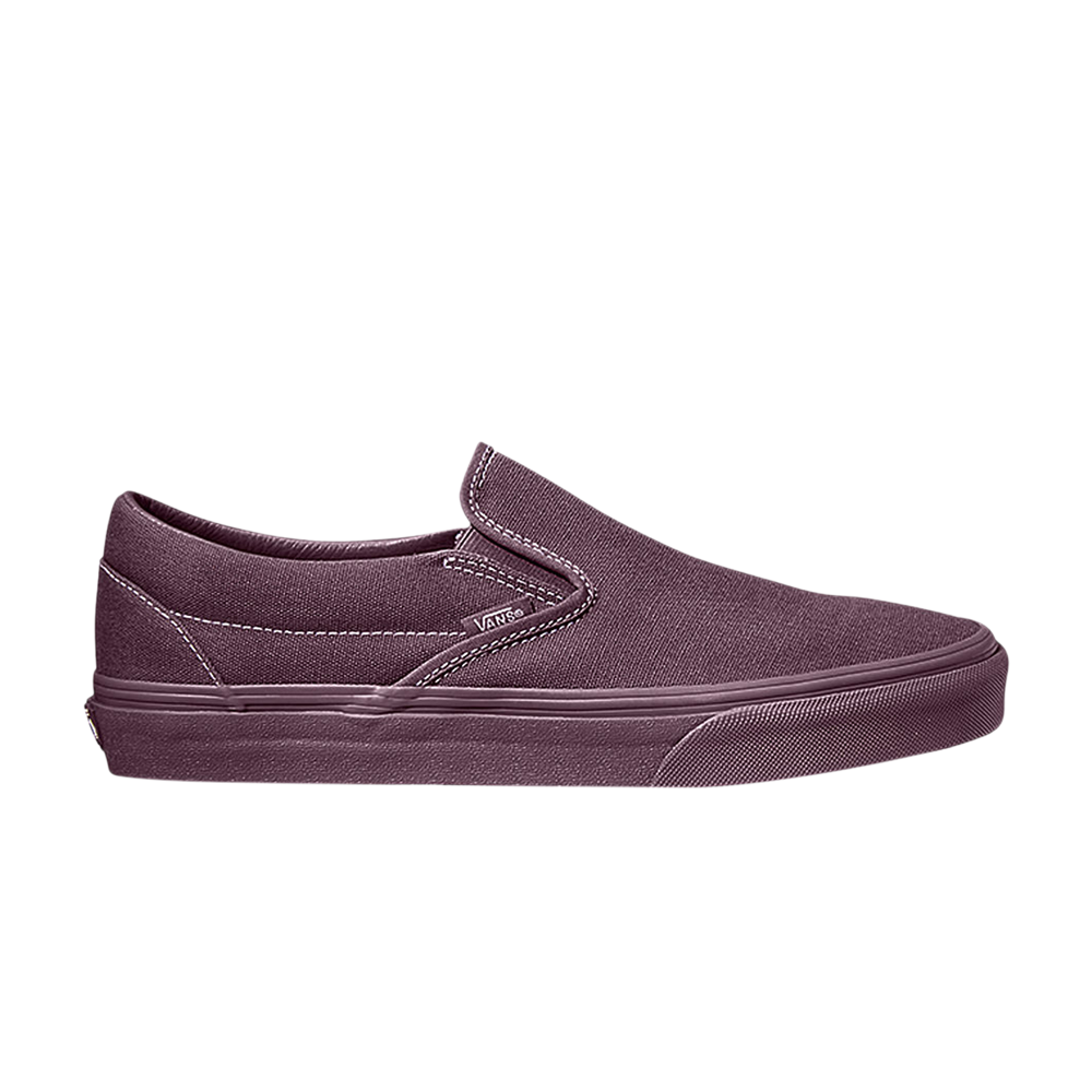 Pre-owned Vans Classic Slip-on 'pastel Mono - Plum Wine' In Red
