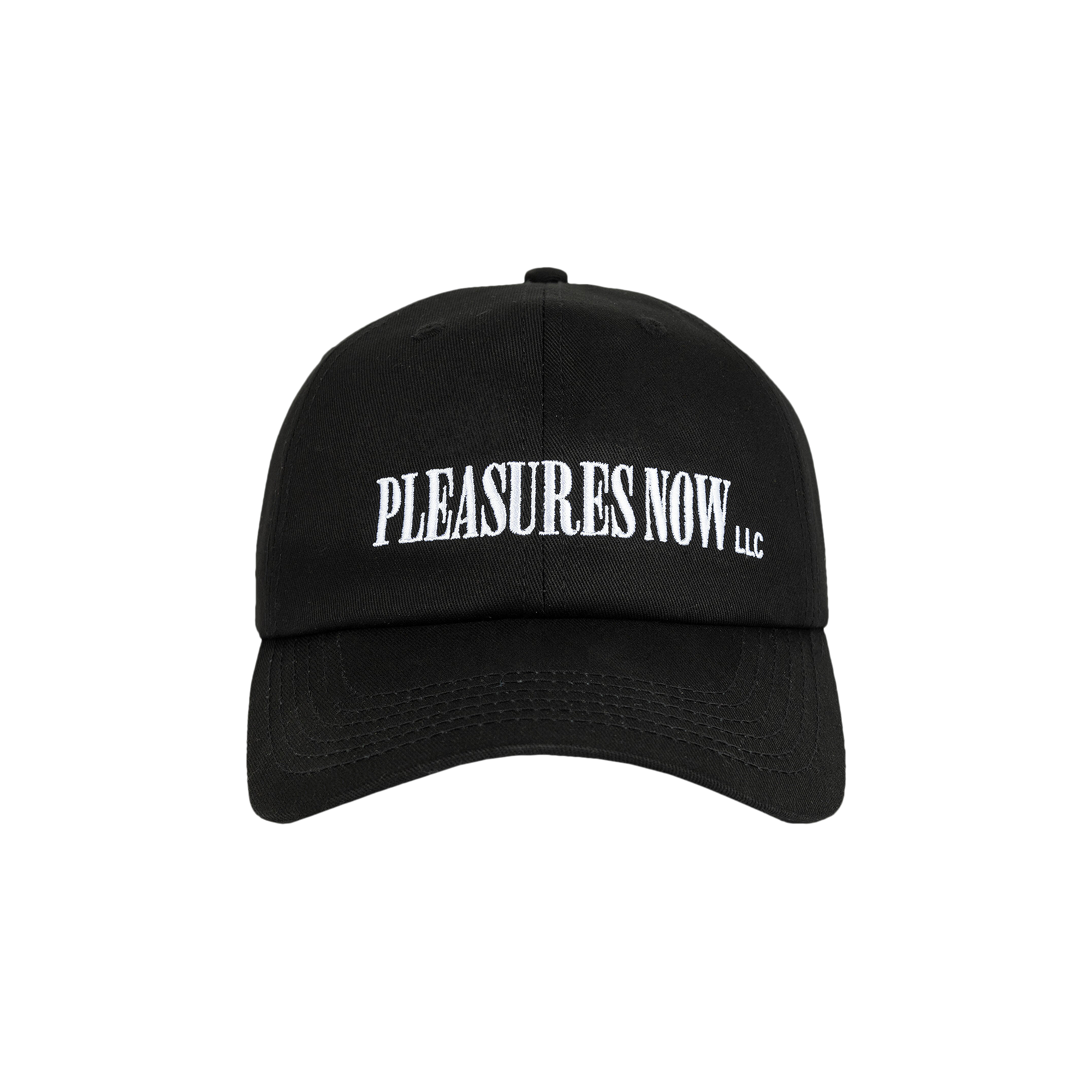 Pre-owned Pleasures Llc Polo Cap 'black'